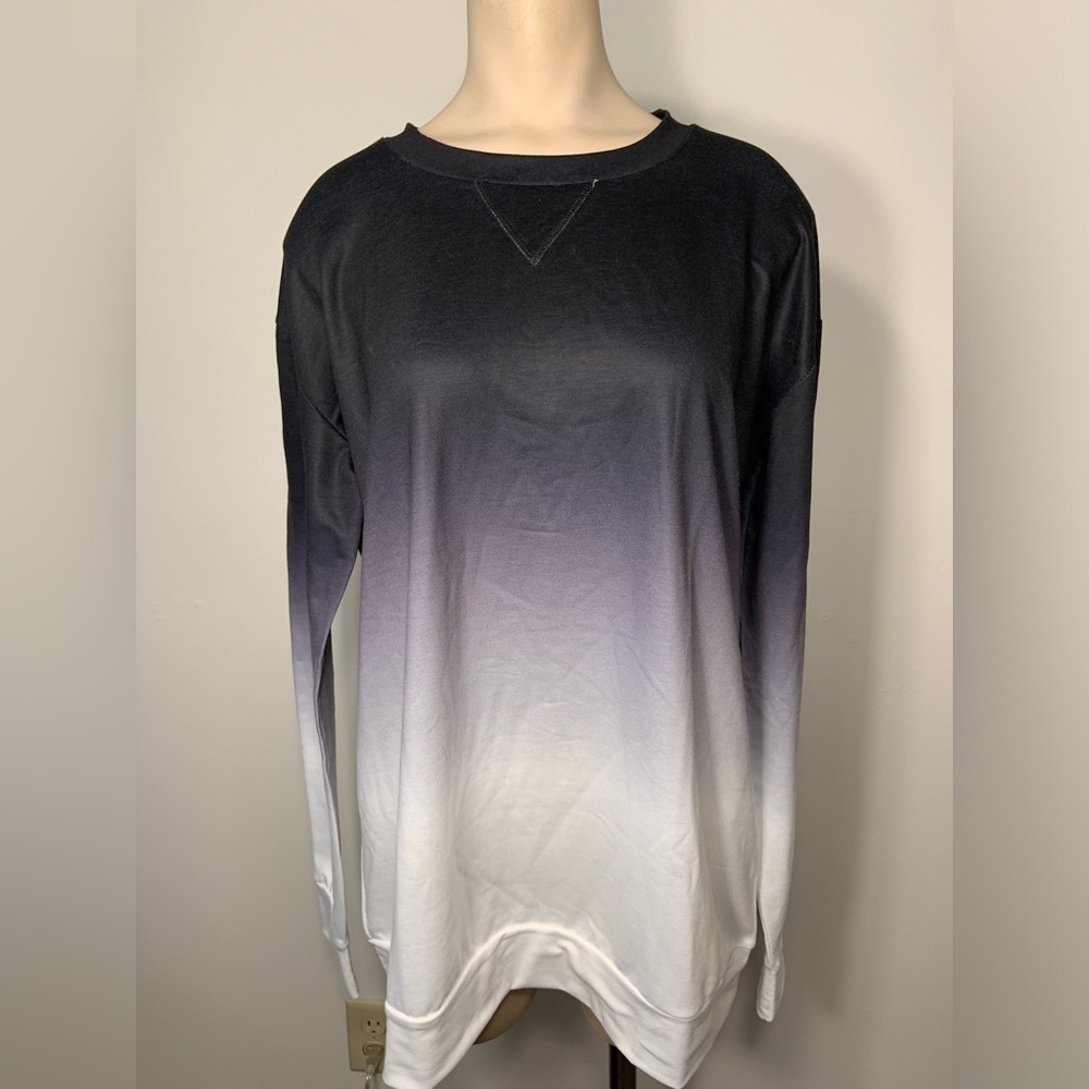 Ombré sweatshirt